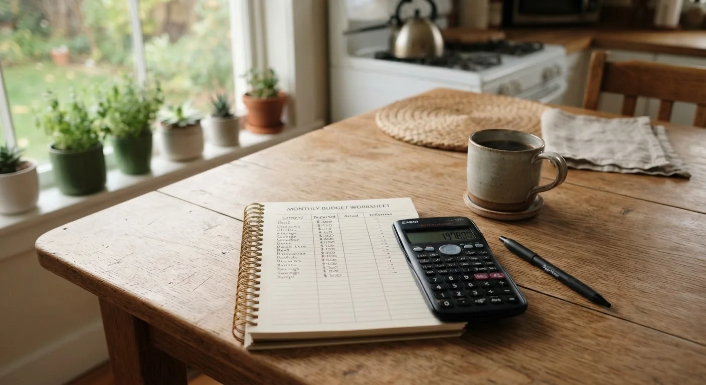 A Practical Monthly Budget Checklist for American Households