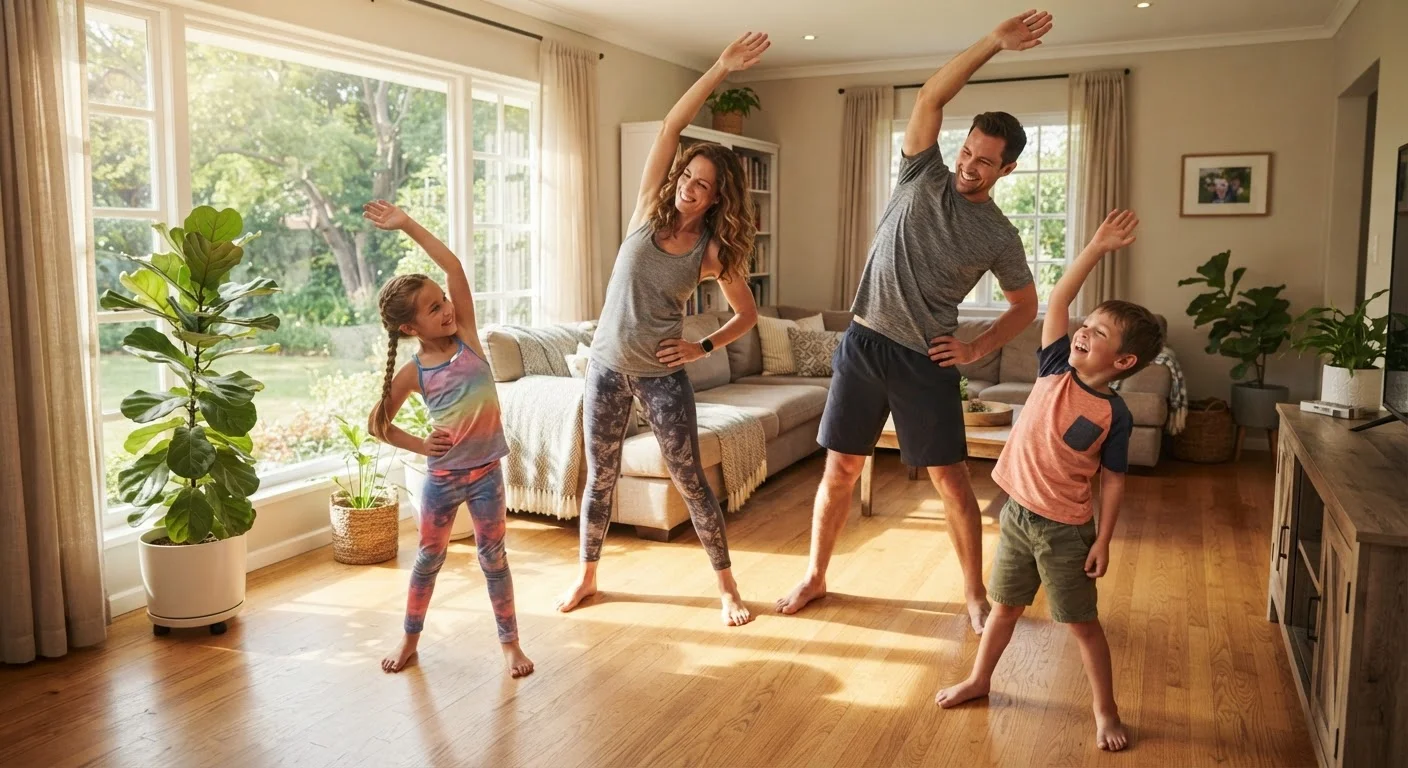 Building a Family Wellness Routine Without Fancy Equipment