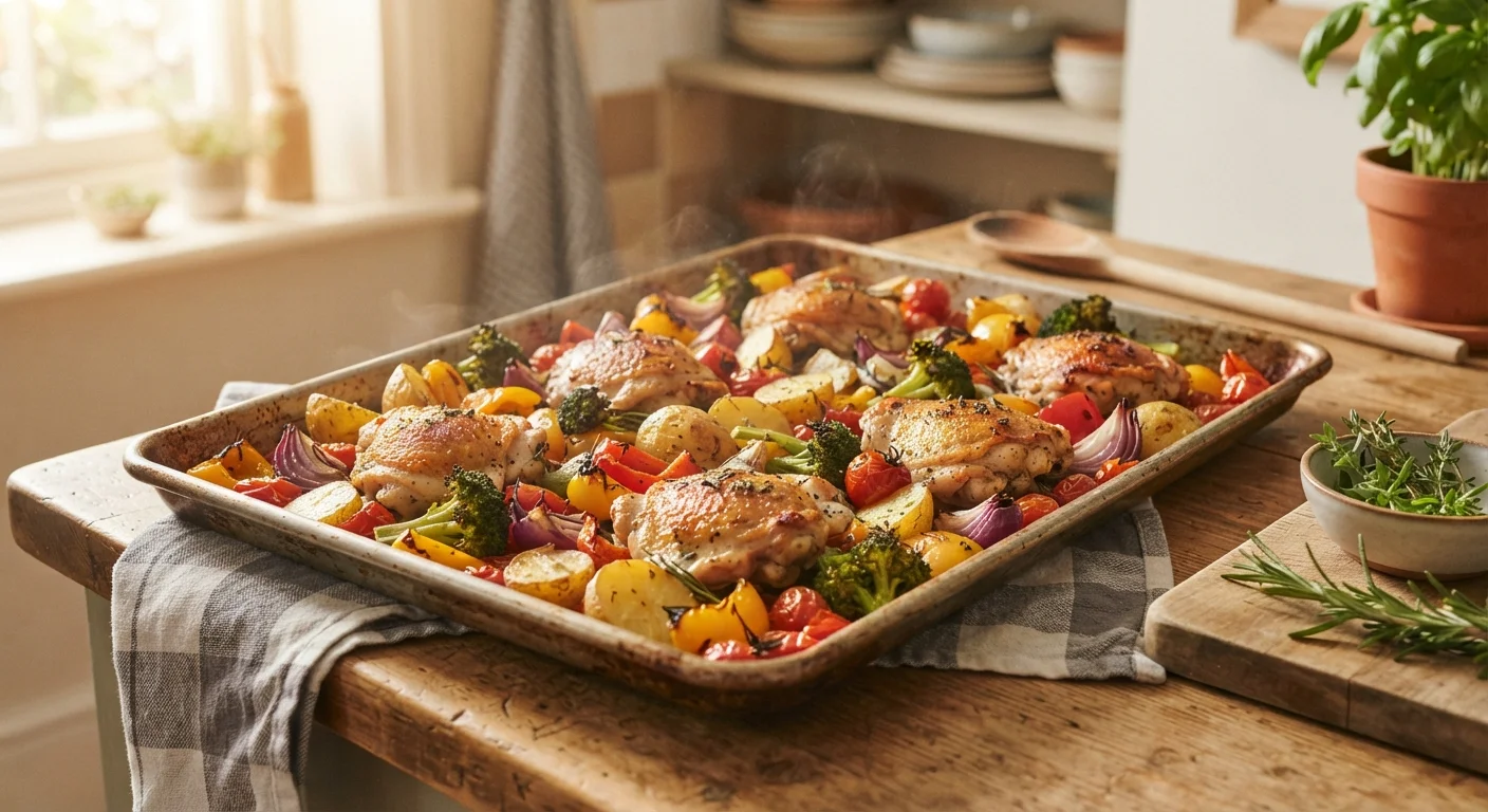 Sheet Pan Dinners: One Pan, Minimal Cleanup, and Surprisingly Low Cost