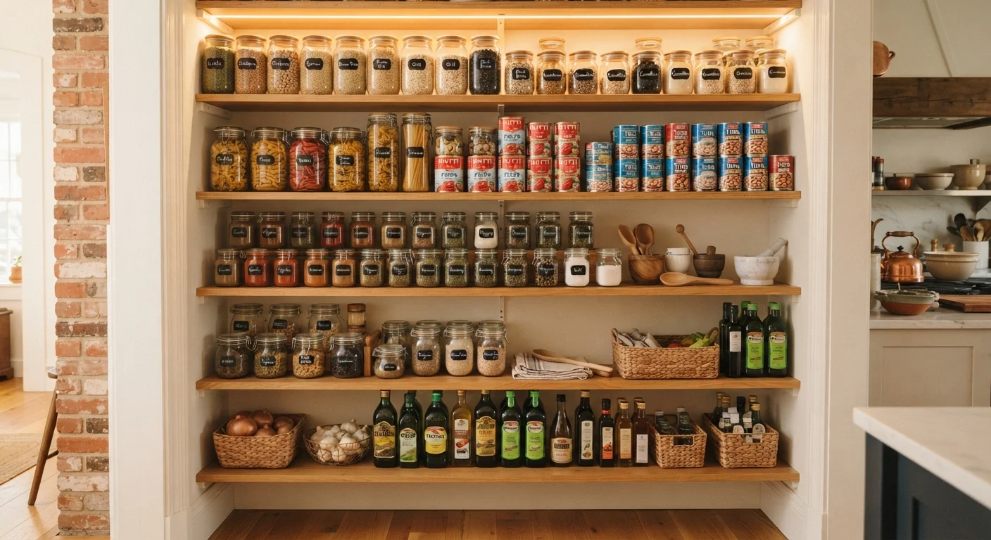 Stocking a Pantry That Makes Cheap Meals Possible Any Night of the Week