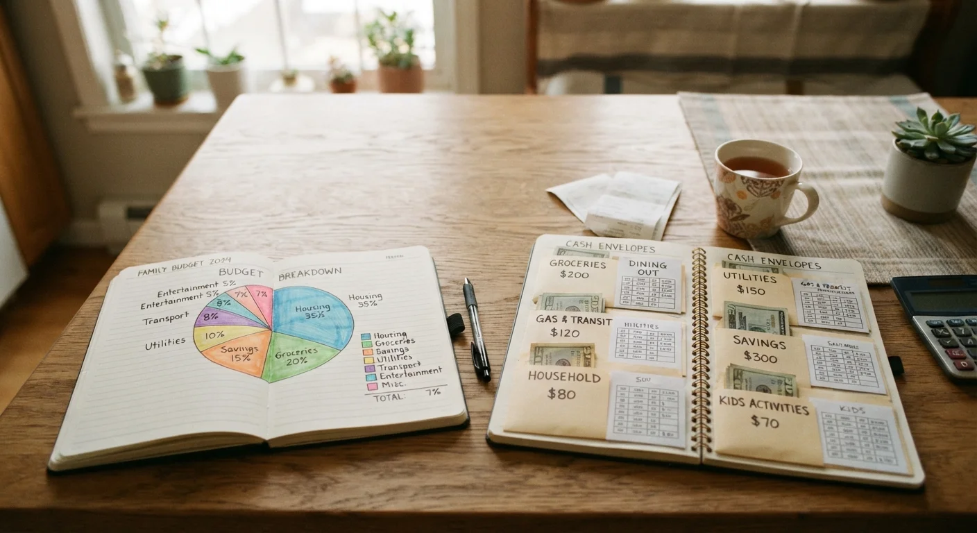 The 50/30/20 Rule vs. Envelope Budgeting: Which Fits a Family Better?