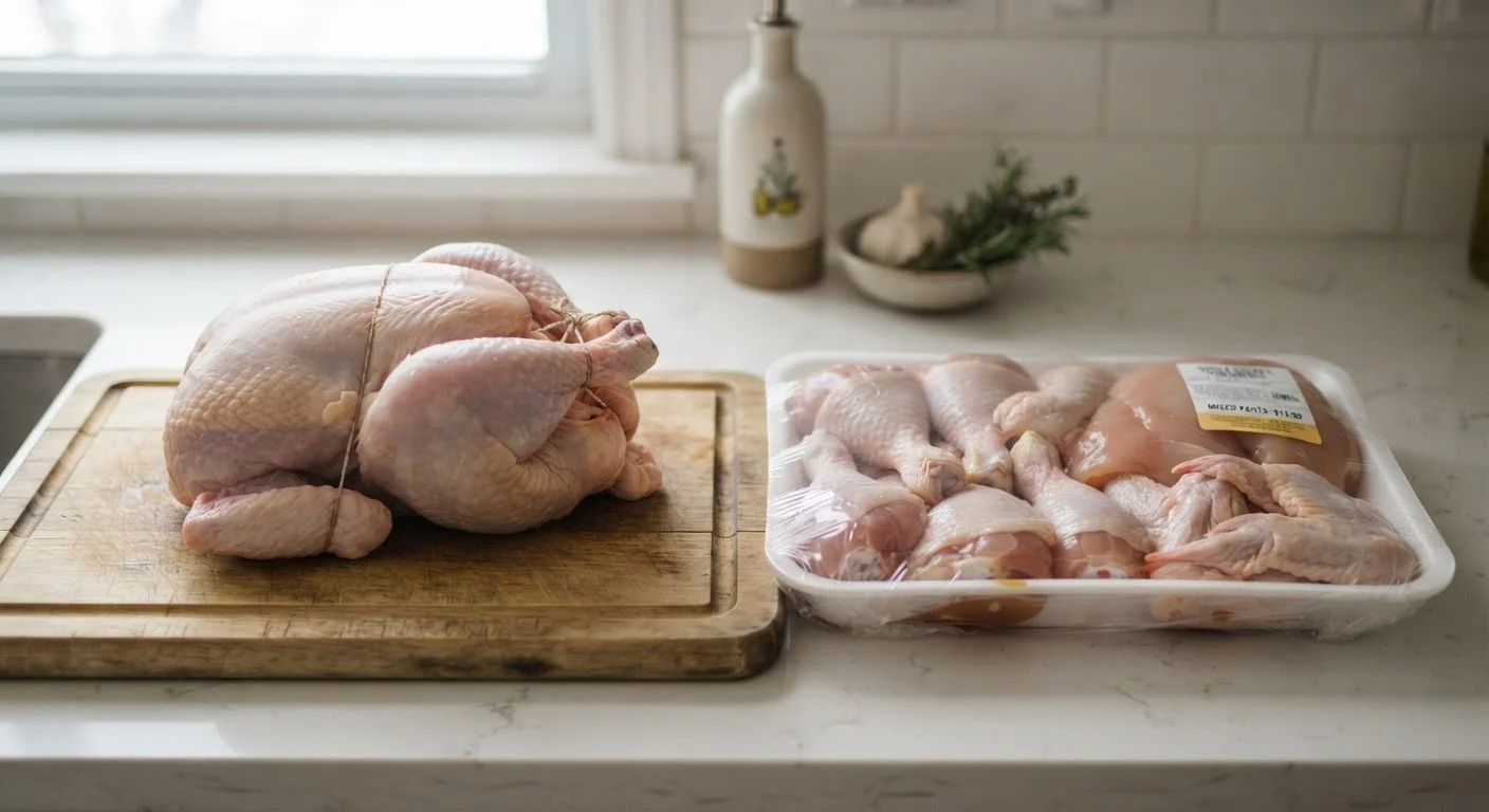 Whole Chicken vs. Chicken Parts: Which Actually Costs Less to Feed a Family