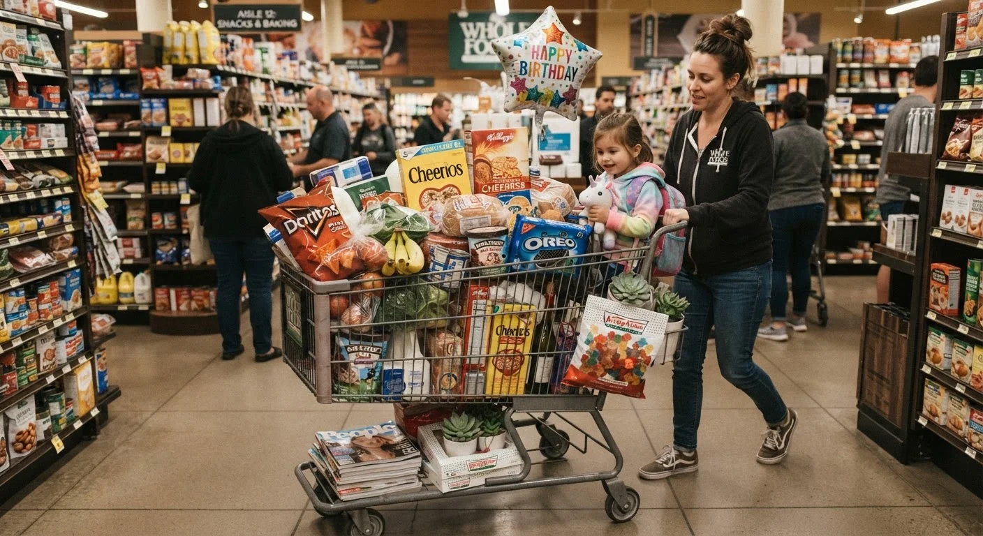 Why Families Spend More Than They Mean To at the Grocery Store